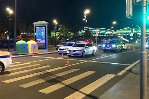 Появилось видео с моментом наезда на пешеходов на Бережковской набережной