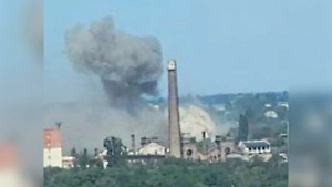 Появилось видео удара «Гераней» по подземному ТЦК в Одессе