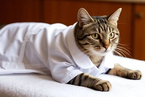 В Москве открылась вакансия кота-массажиста. За лапки и мурчание платят 80 тысяч