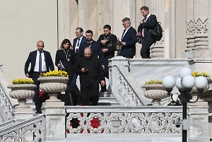 Эрдоган начал встречу с украинской делегацией в Анкаре