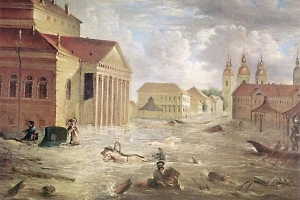 «И всплыл Петрополь...» Историк рассказал о самом страшном наводнении в Петербурге, которое воспел Пушкин