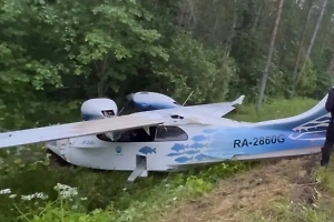 СК проводит проверку после аварийной посадки самолёта в Ленинградской области