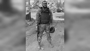 В Дербенте простились с погибшим на Курщине офицером Шихалиевым