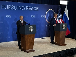 Путин после саммита с Трампом на Аляске назвал украинцев братским народом