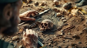 Рядом с древней мумией девушки в Перу обнаружили могилу мужчины