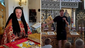 Очередной шок от ПЦУ: На Украине начали проповедовать священники в шортах и с дредами