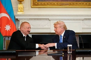 Трамп устроил для Алиева экскурсию по своему фирменному магазину в Вашингтоне