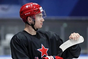 Нападающий ЦСКА Максим Соркин получил травму и попал в стационар