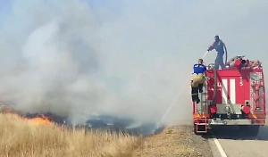 В Крыму произошёл крупный пожар на 150 га