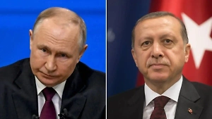 Путин по телефону обсудил с Эрдоганом саммит на Аляске