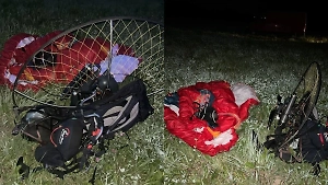 В Ленинградской области насмерть разбился парапланерист