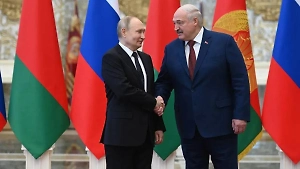 Путин направил телеграмму Лукашенко, поздравив его с днём рождения