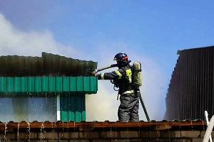 Пожар на рынке в Волгограде полностью ликвидирован