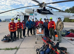 В горах в Казахстане спасли шестерых альпинистов, пятеро из них — россияне