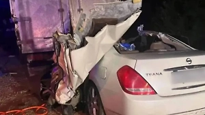 Два человека погибли и один пострадал в ДТП с участием грузовика в Приморье