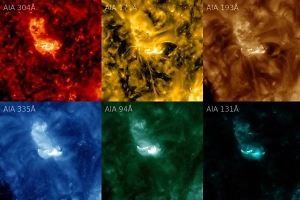На Солнце произошла новая вспышка — сильнейшая из пяти августовских класса М