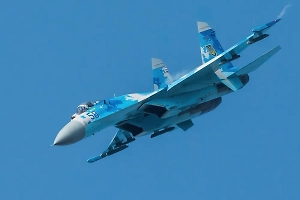 Украинский Су-27 ушёл в вечный штопор после встречи с российским, судьба пилота неизвестна