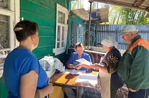 Тысячи жителей Курской области проголосовали на выборах губернатора на дому