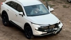 Едва не сбил маму с коляской: В Краснодаре ребёнок за рулём протаранил шлагбаум