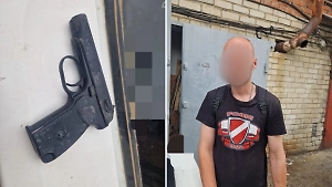 Мужчина с резиновым пистолетом устроил переполох в Краснодаре