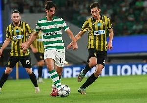 Кайрат уступил лиссабонскому Спортингу в дебютном матче Лиги чемпионов