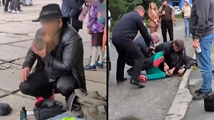 «Приняли за эксгибициониста»: Жонглёр с живым ёжиком попал в автозак из-за шоу у школы