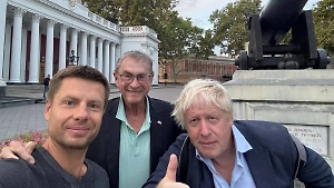 Борис Джонсон приехал в Одессу
