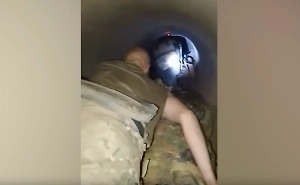 Появилось видео из газовой трубы под Купянском, где наши солдаты провели 4 суток