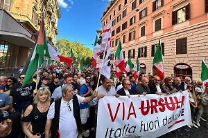В Риме состоялось массовое шествие против политики Европейского союза