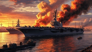 Армия России поразила ракетным ударом главную базу ВМС Украины в Очакове