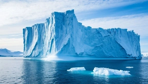 Океан поднимается: Город в России может уйти под воду из-за таяния крупнейшего в мире айсберга