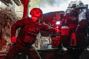 Двойной взрыв от «‎Искандера»: Дрон снял сожжение пусковых установок С-300 под Черниговом