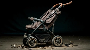 В Ростове пьяная мать протаранила лифт коляской с ребёнком и попала на видео