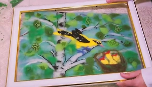 «Вырастем – будем помогать!» Путину передали картину от юных художников-детдомовцев