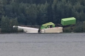В Швеции грузовой поезд с боеприпасами сошёл с рельсов из-за сильных ливней