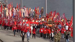 Крестный ход прошёл в Москве после перерыва в несколько лет