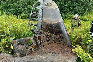 Со дна озера на Камчатке подняли истребитель Пи-63 времён Второй мировой войны