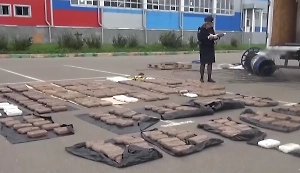 Полтонны наркотиков нашли полицейские в катушках с кабелем в Подмосковье