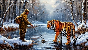 В Приморье тигр до смерти загрыз рыбака