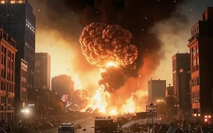 В Киеве на фоне воздушной тревоги прогремели взрывы