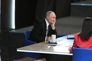 Обнародованы новые фрагменты прямой линии Путина с жителями Украины