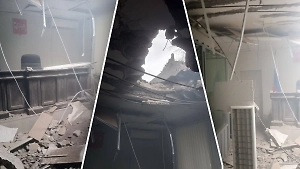 В Запорожской области здание суда превратилось в руины после удара ВСУ