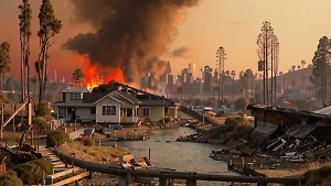 Общая площадь пожаров в Калифорнии превысила территорию Лихтенштейна