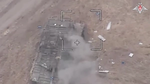 Прямое попадание: Появилось эпичное видео уничтожения танка Abrams в курском приграничье