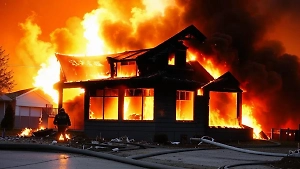 В Приднестровье пенсионер едва не сгорел заживо, пытаясь согреть дом утюгом

