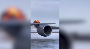 Момент крушения истребителя F-35 на авиабазе на Аляске попал на видео