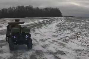 Расчёт ПТРК на квадроцикле проредил боевые порядки ВСУ под Курском