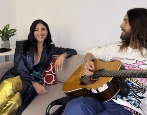 «Соприкасалась со звёздами»: Раскрыта правда о романе Джареда Лето с русской красоткой