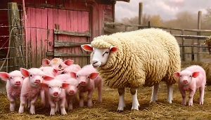 Грузия отказалась от российских овец в пользу свиней