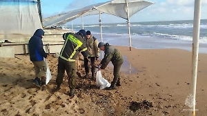 Выброс мазута впервые зафиксирован в крымском Судаке